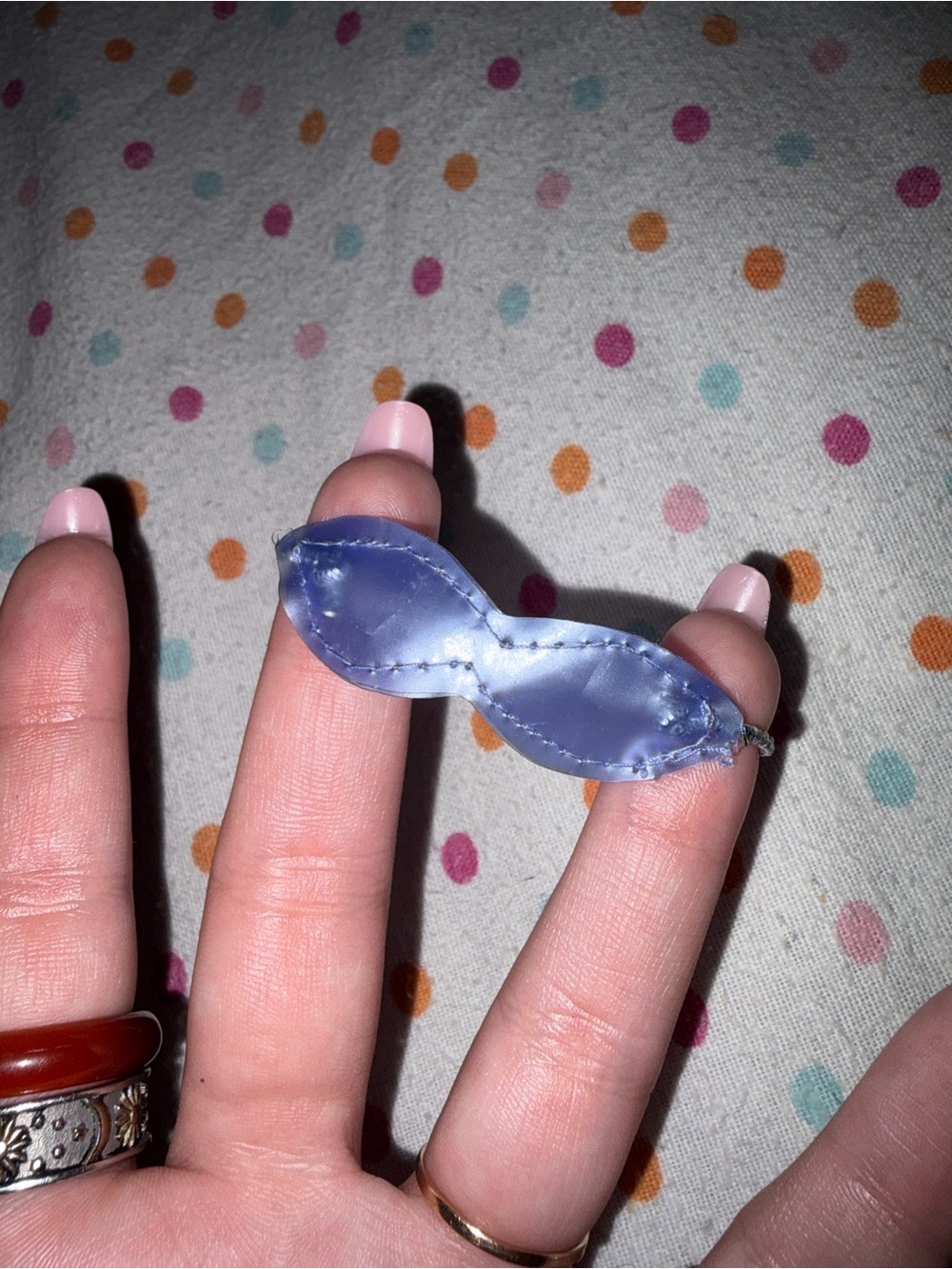 Bratz Doll Lavender Sleep Mask Eye Mask Pajama Sleepover Accessory Replacement